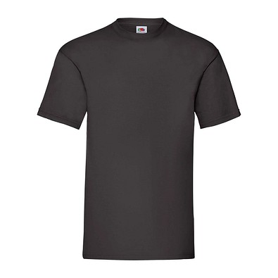FRUIT OF THE LOOM® Unisex T-Shirt Valueweight T, schwarz, S