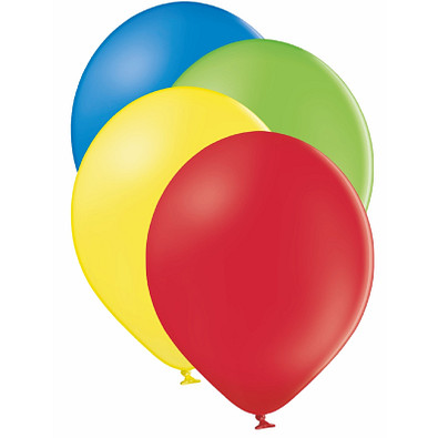 Werbe-Sparset 1000 Luftballons, inkl. Druck, farbig sortiert