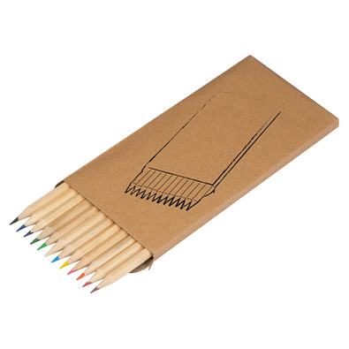 12-teiliges Buntstiftset Menorca,beige