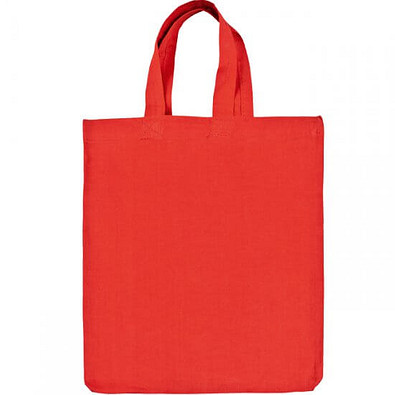 Joytex® Mini-Baumwolltasche, rot