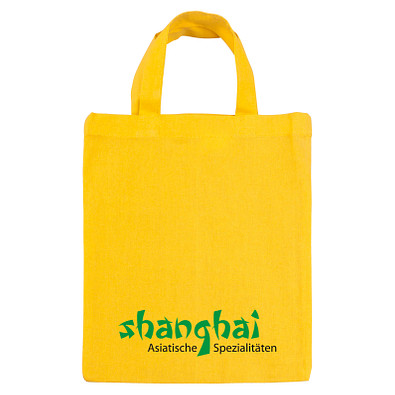 Joytex® Mini-Baumwolltasche, gelb