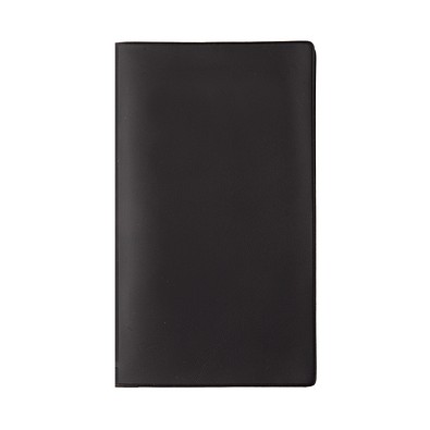 Taschenkalender Pocketdata RedLine mit geheftetem Kalendarium 2026, schwarz