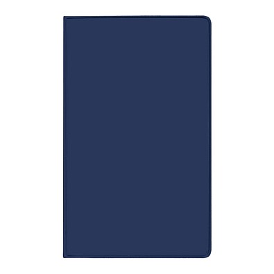 Taschenkalender Pocketdata RedLine mit geheftetem Kalendarium 2026, blau