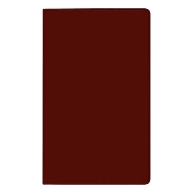 Taschenkalender Pocketdata RedLine mit geheftetem Kalendarium 2026, bordeaux