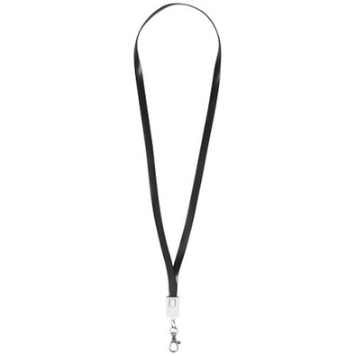 2-in-1 Ladekabel im Clip, schwarz 2-in-1 Ladekabel im Clip, schwarz