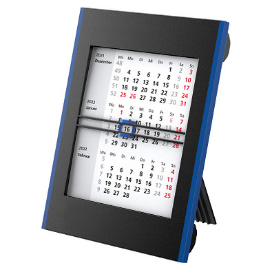 geiger notes 2-Jahres-Tisch-Drehkalender 2022, schwarz/blau geiger notes 2-Jahres-Tisch-Drehkalender 2022, schwarz/blau
