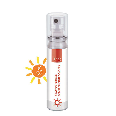 20 ml Pocket Spray - Sonnenschutzspray transp. LSF 30 - Body Label 20 ml Pocket Spray - Sonnenschutzspray transp. LSF 30 - Body Label