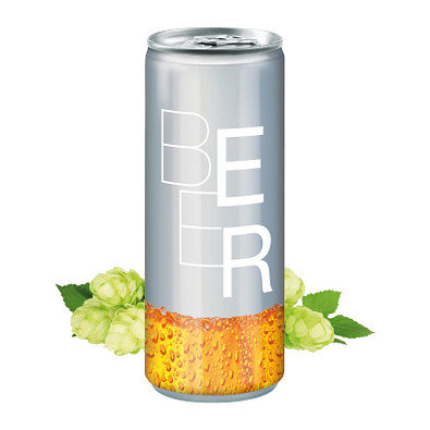 250 ml Bier - Fullbody transparent 250 ml Bier - Fullbody transparent