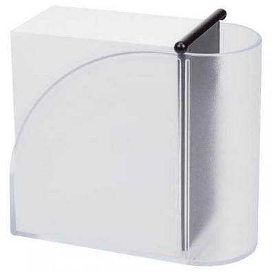 Zettelbox Pintu, Schwarz/Transparent Zettelbox Pintu, Schwarz/Transparent