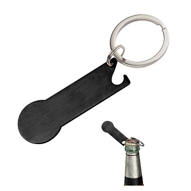 Einkaufswagenlöser no coin, schwarz