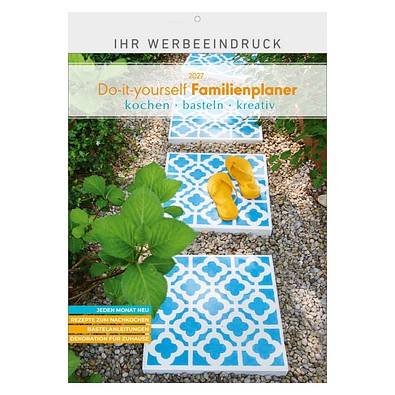 Bildkalender Do-it-yourself Familienplaner, 2026