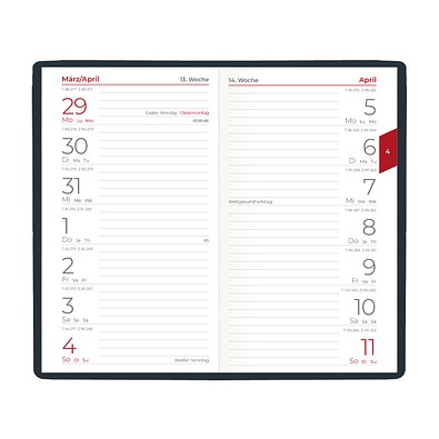 Taschenplaner Moldau PVC, dunkelblau