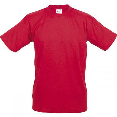 B&C Collection Unisex T-Shirt, rot, XL