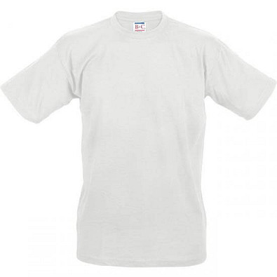 B&C Collection Unisex T-Shirt, weiß, L