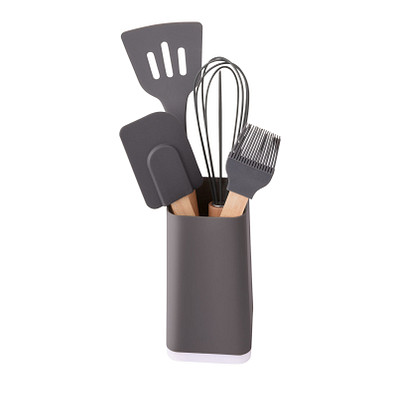 5-teiliges Küchenset COOKING TOOLS,grau