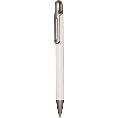 Aluminium-Kugelschreiber VIRAGIO,weiß