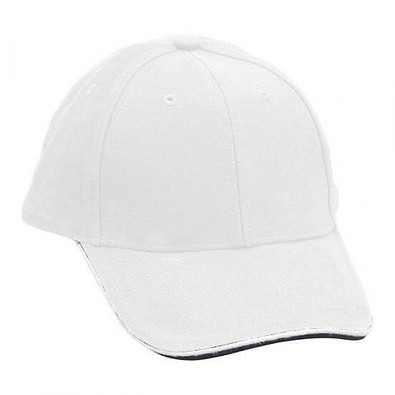 Double-Sandwich-Cap Trio, weiß