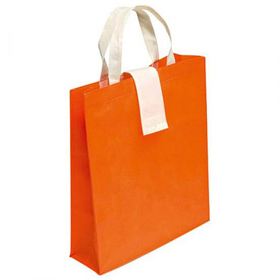 Faltbare Einkaufstasche, Orange Faltbare Einkaufstasche, Orange