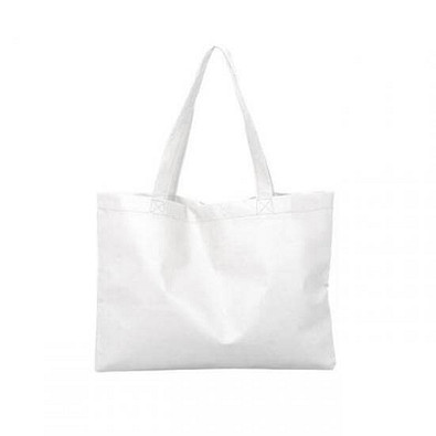 Joytex® Maxi-Vliestasche Textile mit langen Henkeln, weiß