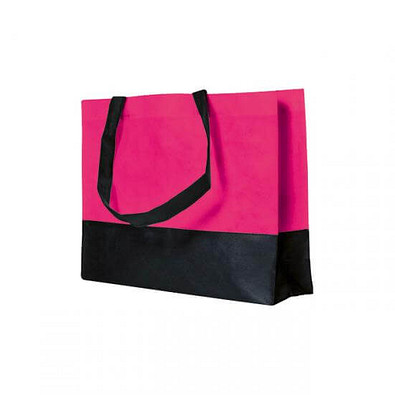 Joytex® Vlies-Umhängetasche, pink/schwarz