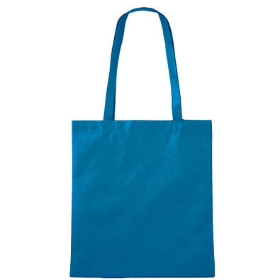 Vliestasche Textile mit langen Henkeln, royalblau