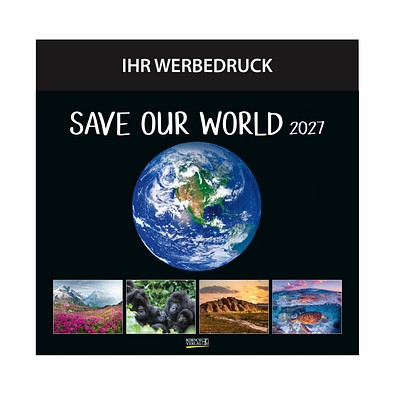 Bildkalender Save our World 2026