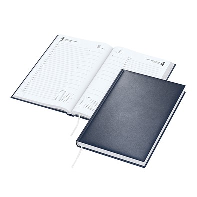 Chef-Buchkalender 2026, blau