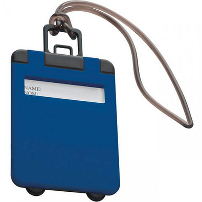 Kofferanhänger, Blau