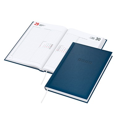 Chef-Buchkalender Tucson 2026, mittelblau