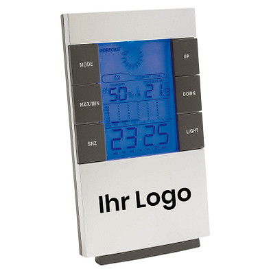 Wetterstation Blue, silber