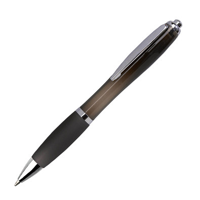 LANCE® Kugelschreiber Rio, blaue Mine, anthrazit-transparent