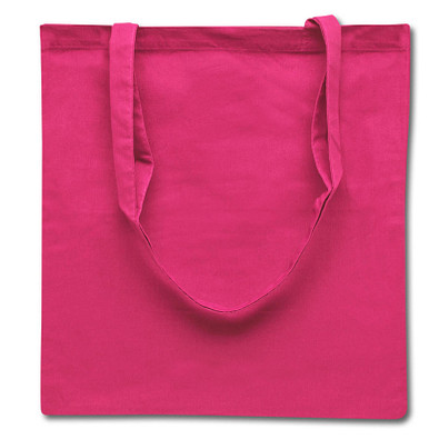 Joytex® Baumwolltasche, lange Henkel, pink