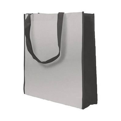 Joytex® Vliestasche Big Shopper, hellgrau/dunkelgrau