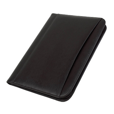 Konferenzmappe mit Rechner, DIN A4, schwarz