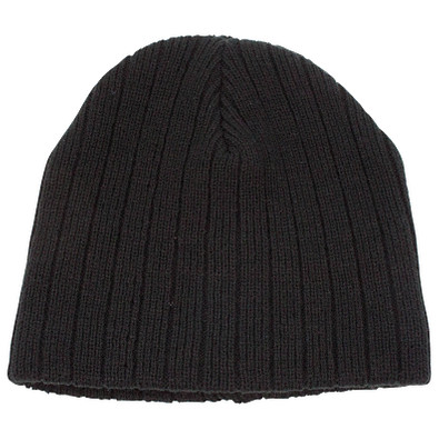 Strickmütze Ischgl, Schwarz Strickmütze Ischgl, Schwarz