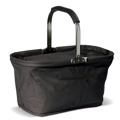 Einkaufskorb mit Kühlfunktion, Schwarz