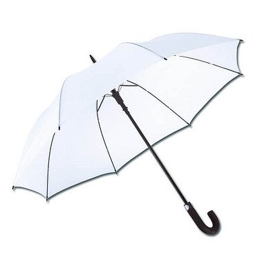 Automatikschirm XL, weiß