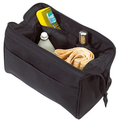 Kulturtasche Sunrise, Schwarz