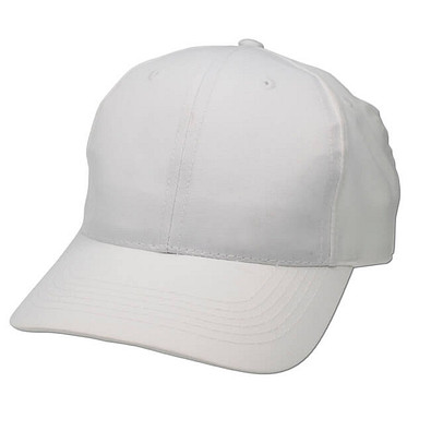 6-Panel-Cap Base, weiß