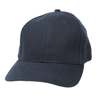 6-Panel-Cap Brushed Heavy, navy