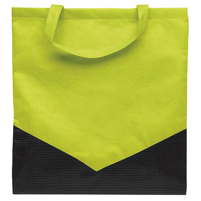 Joytex® Vliestasche Arrow, hellgrün/schwarz