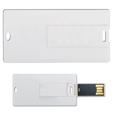 USB-Stick Mini-Card, 16 GB, weiß