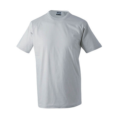 JAMES & NICHOLSON Herren T-Shirt, grau, M JAMES & NICHOLSON Herren T-Shirt, grau, M