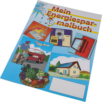 Malbuch A4, Mein Energiesparmalbuch