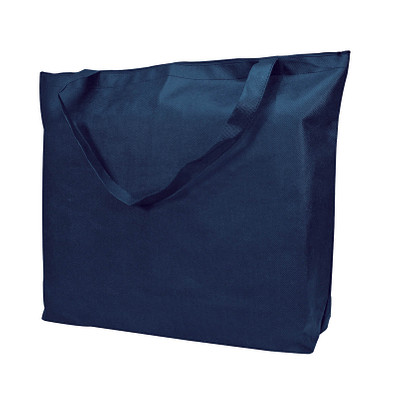 Joytex® Reissverschluss-Tasche Shopping-Time, dunkelblau