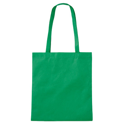 Vliestasche Textile mit langen Henkeln, dunkelgrün