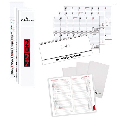 Kalender-Sparset 75-teilig 2026, inkl. Druck