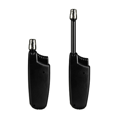 Teleskop-Stabfeuerzeug, schwarz