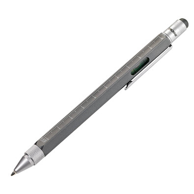 TROIKA® Construction-Pen, schwarze Mine, anthrazit TROIKA® Construction-Pen, schwarze Mine, anthrazit