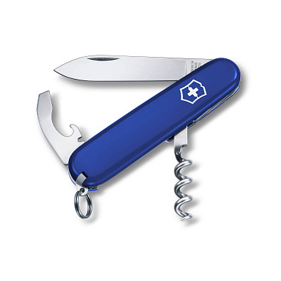 VICTORINOX Taschenmesser Waiter, 9 Funktionen, blau